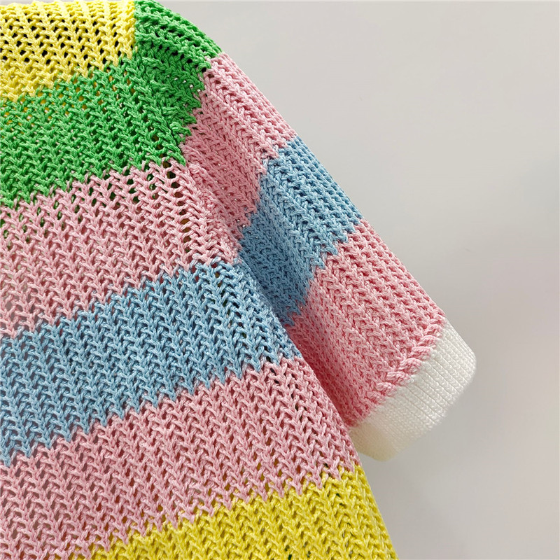 Ch**el round neck knitted short sleeves replica clothes