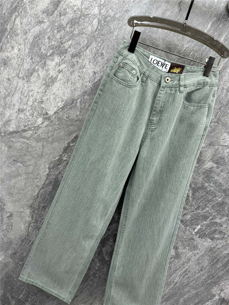 L0ew* vintage straight jeans replicas clothes
