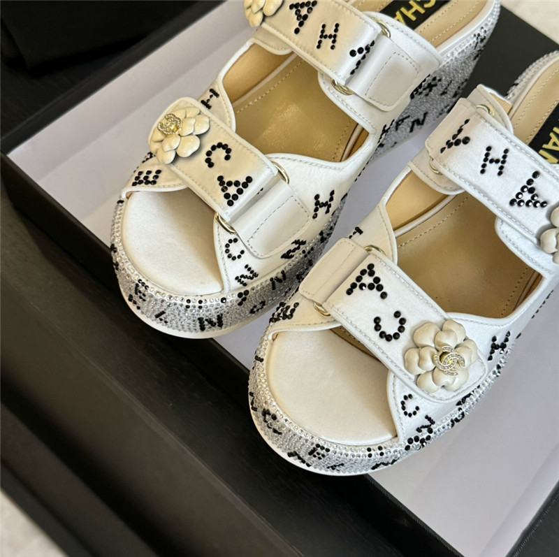 ch**el D1am0nd full slippers marg*e1a replica shoes
