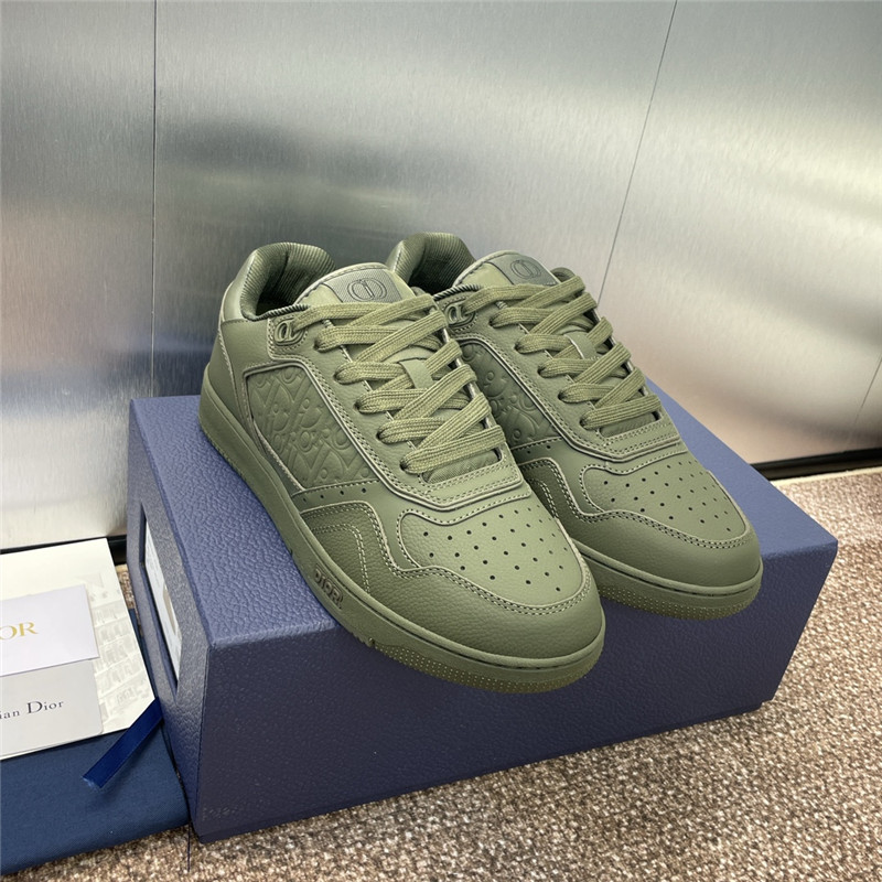 D10r b27 green designer sneakers