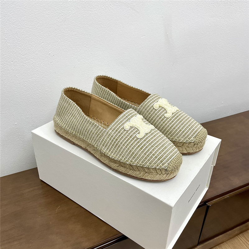 Ce1i*e les triomphe signature canvas espadrille in ecru
