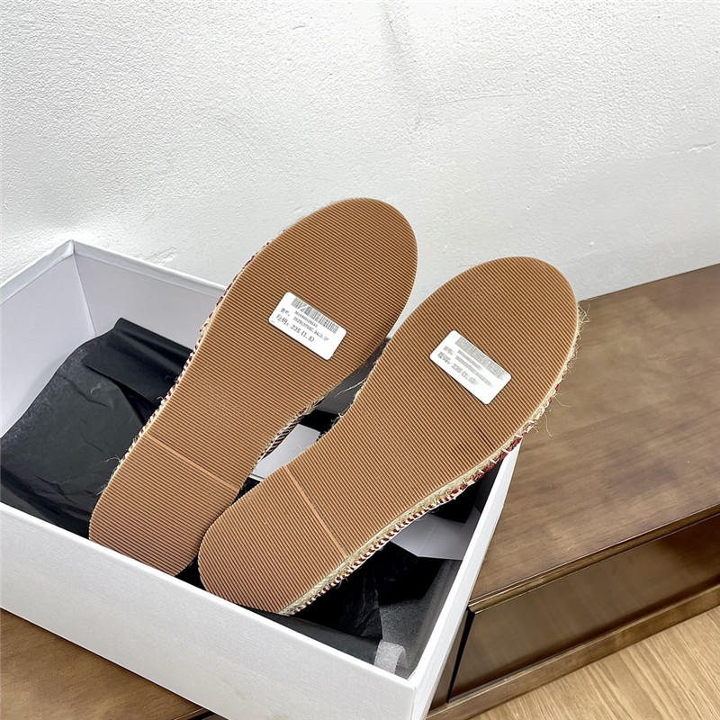 Ce1i*e les espadrilles in triomphe jacquard canvas rust