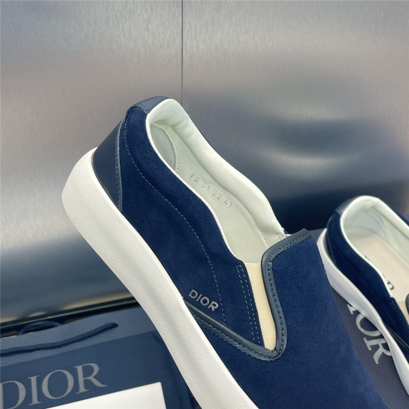 D10r canvas slip-on sneakers