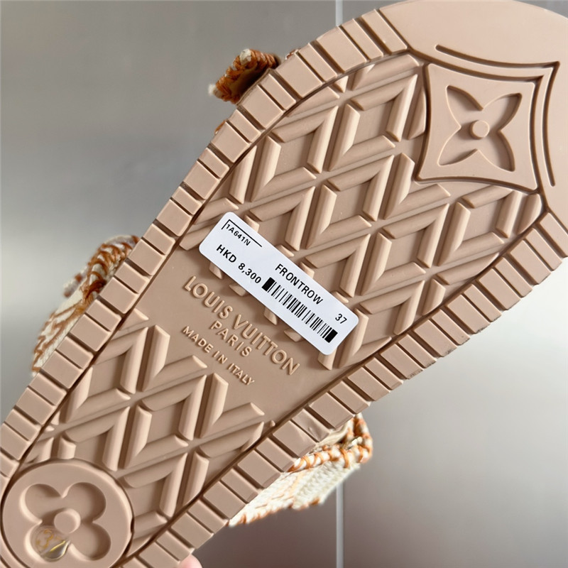 l0vis Vvtt0n bom dia flat comfort mule natural raffia