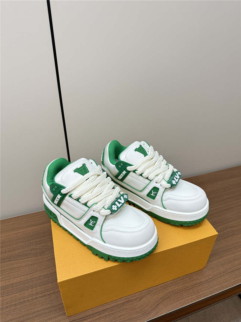 l0vis Vvtt0n lv trainer maxi sneaker white green