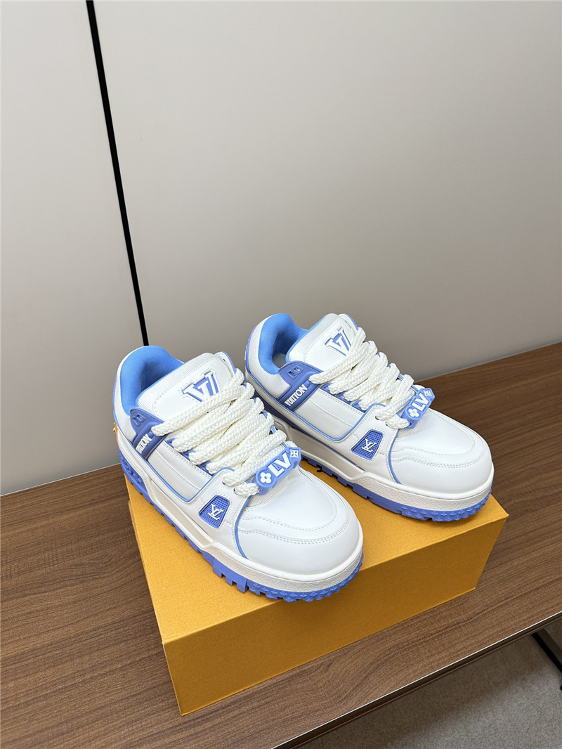 l0vis Vvtt0n lv trainer maxi sneaker white blue