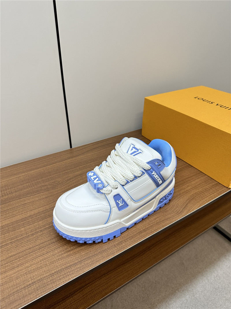 l0vis Vvtt0n lv trainer maxi sneaker white blue