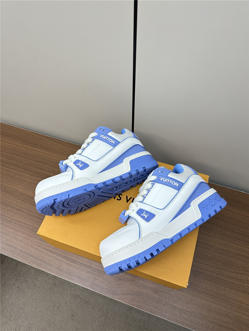 l0vis Vvtt0n lv trainer maxi sneaker white blue