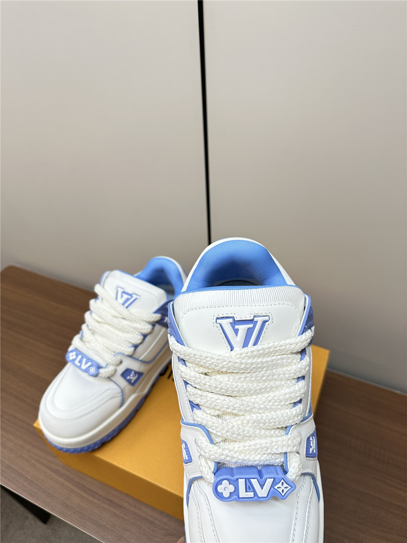 l0vis Vvtt0n lv trainer maxi sneaker white blue