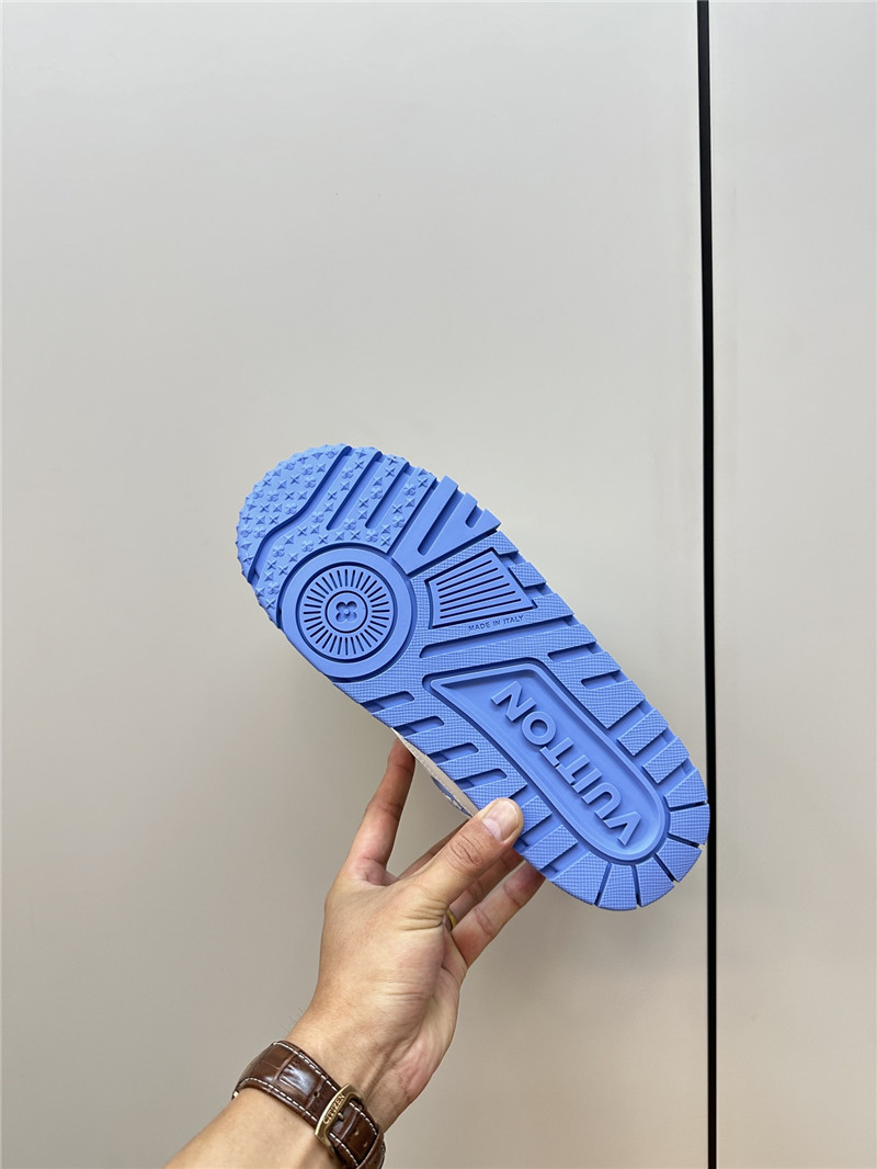 l0vis Vvtt0n lv trainer maxi sneaker white blue