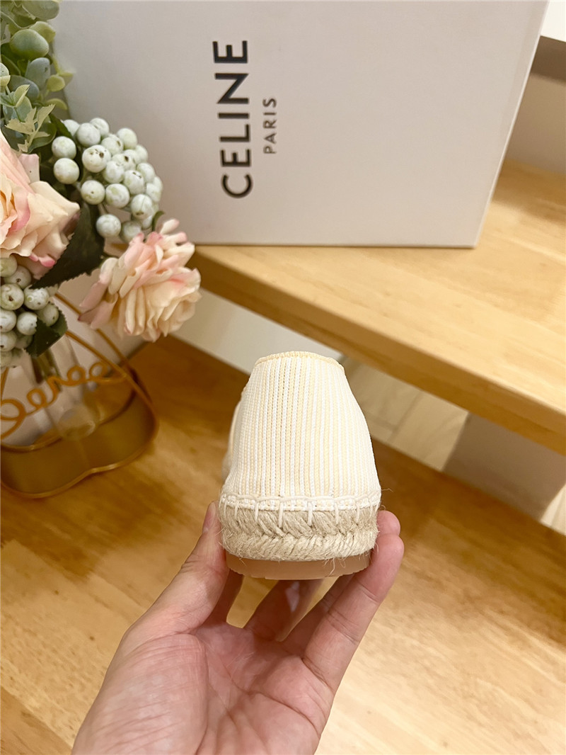 Ce1i*e les espadrilles beige triomphe jacquard canvas