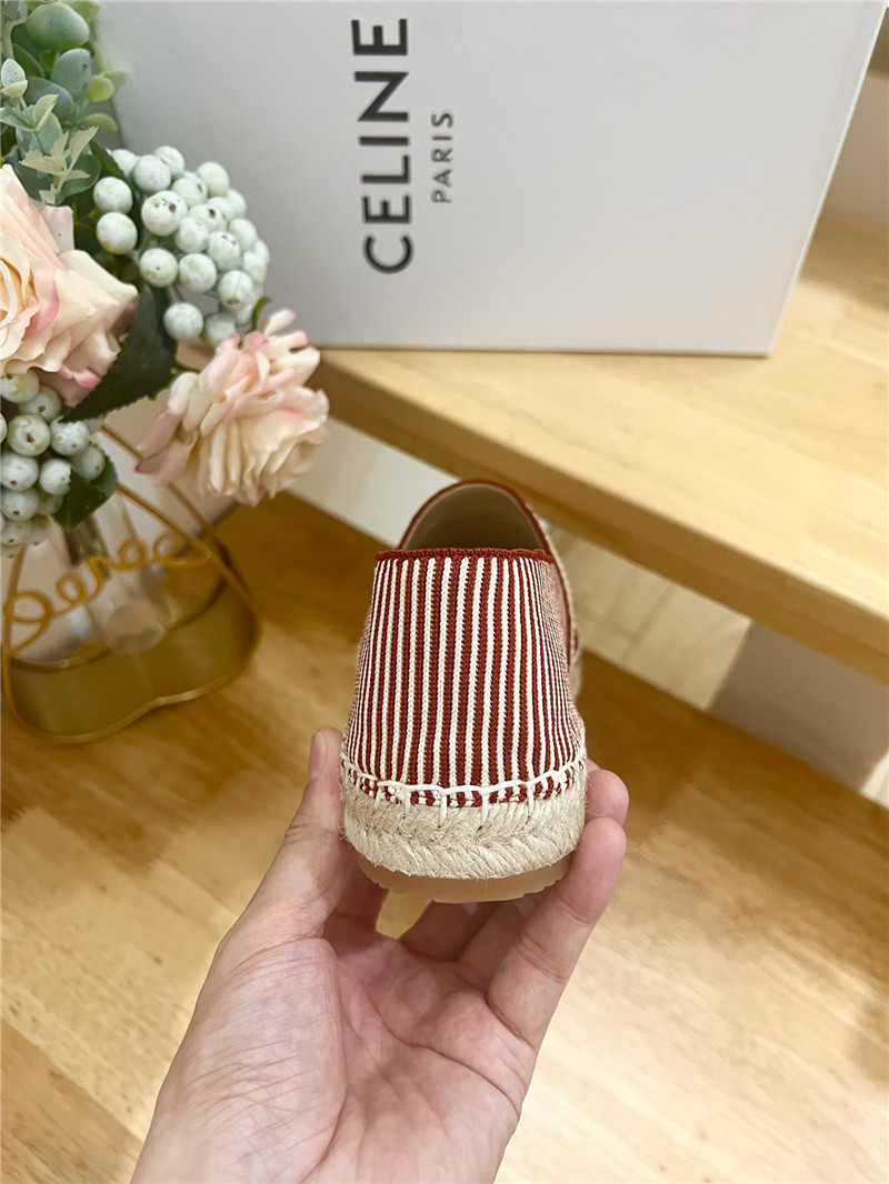 Ce1i*e les espadrilles burgundy triomphe jacquard canvas