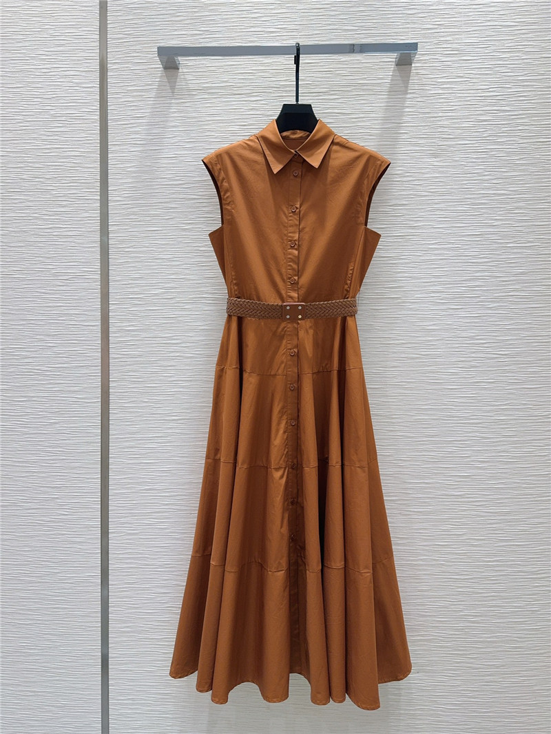 Vanitoo plain sleeveless dress replica d&g clothing