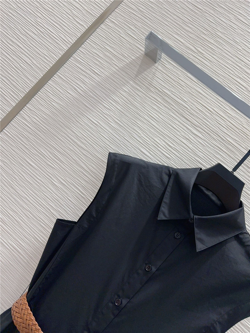 Vanitoo plain sleeveless dress replica d&g clothing