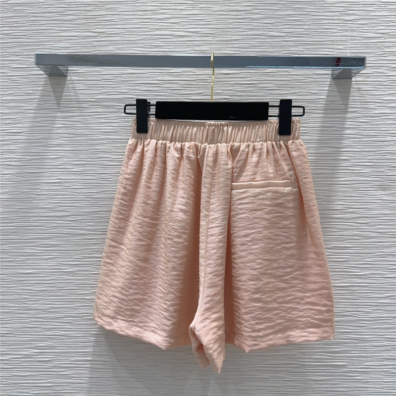 Ch**el shirt + shorts set replica designer clothes