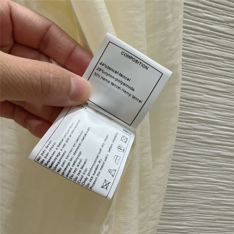 Ch**el shirt + shorts set replica designer clothes