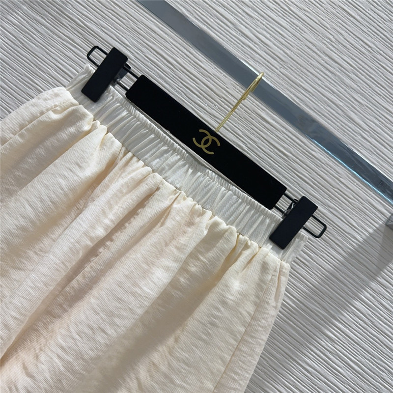 Ch**el shirt + shorts set replica designer clothes