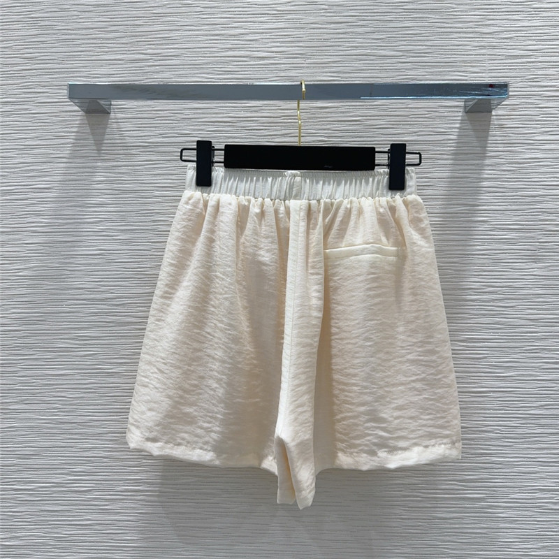 Ch**el shirt + shorts set replica designer clothes