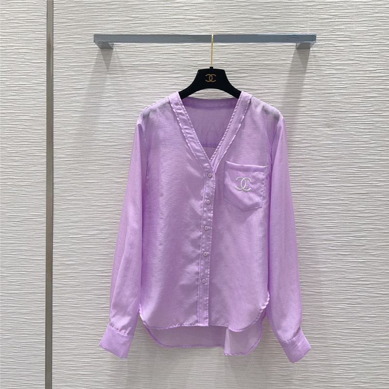 Ch**el shirt + shorts set replica designer clothes