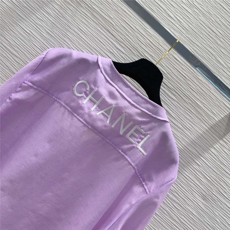 Ch**el shirt + shorts set replica designer clothes