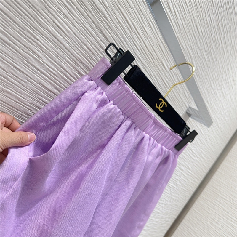 Ch**el shirt + shorts set replica designer clothes