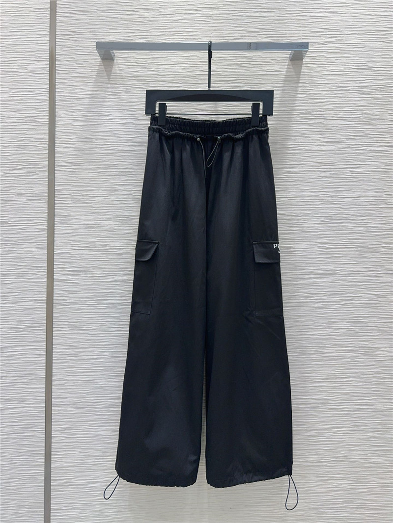 Pra*a casual straight pants cheap replica designer clothes