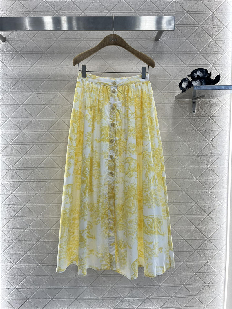 D10r silk cotton animal skirt replica designer clothing websites