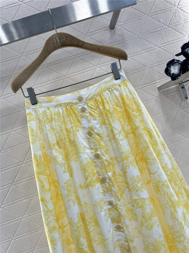 D10r silk cotton animal skirt replica designer clothing websites
