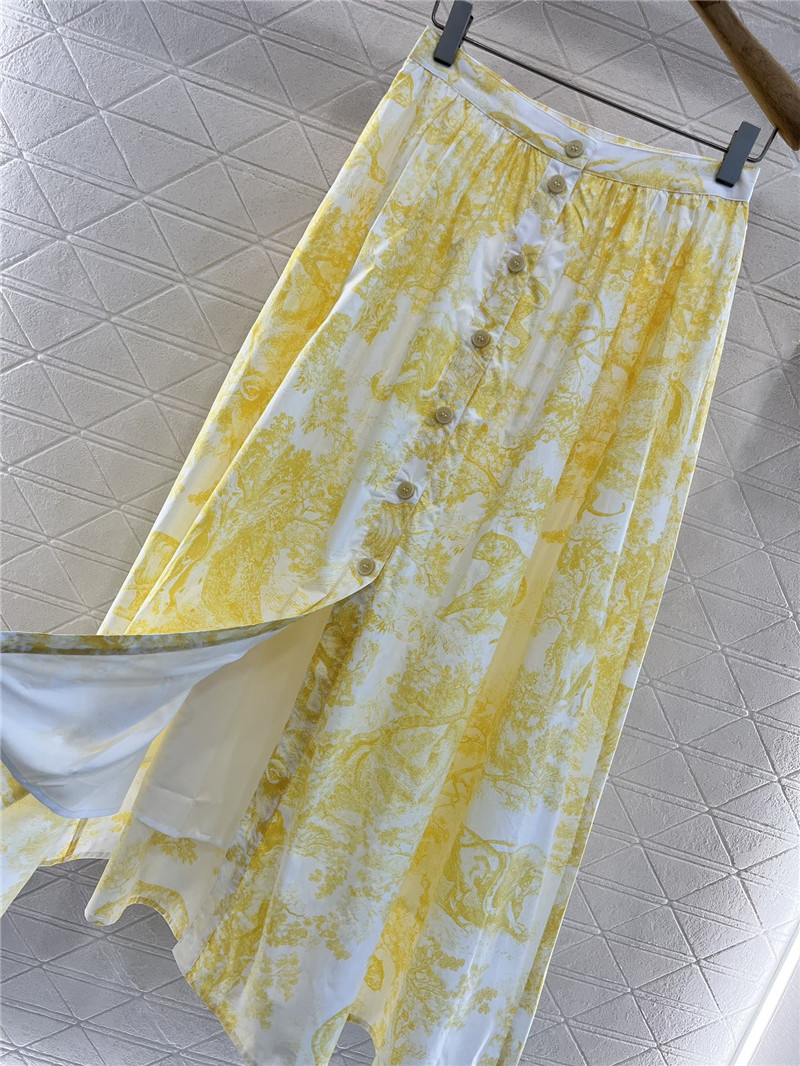 D10r silk cotton animal skirt replica designer clothing websites