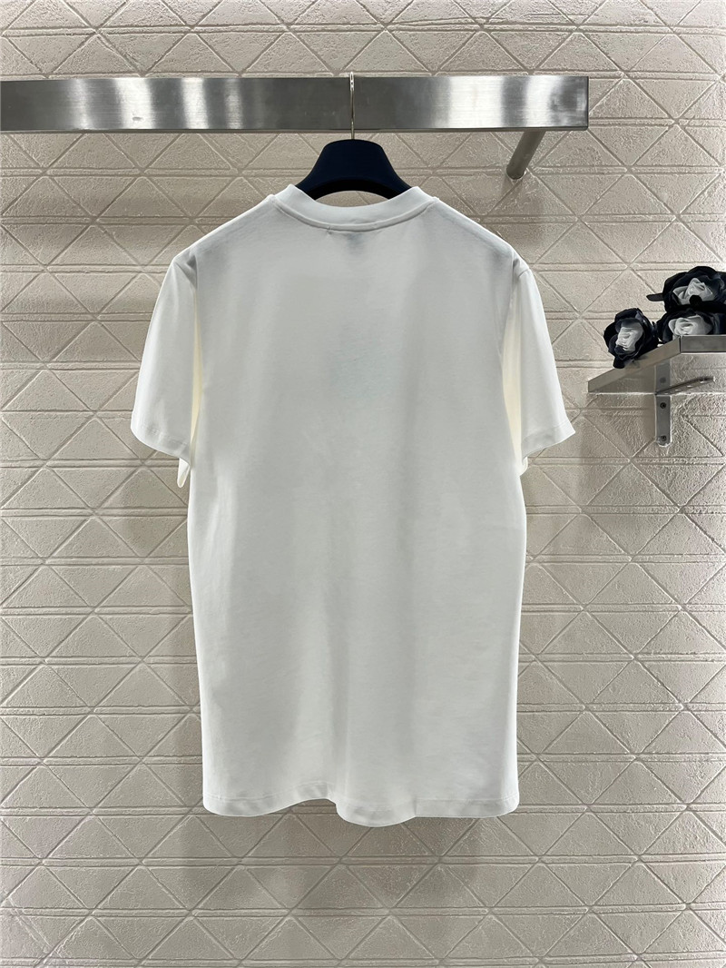 l0vis Vvtt0n lv flocked round neck t-shirt replica clothing sites