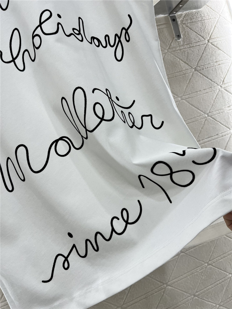 l0vis Vvtt0n lv flocked round neck t-shirt replica clothing sites