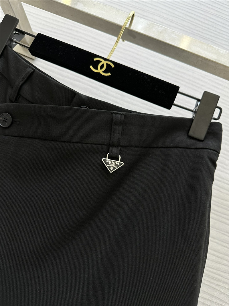 Pra*a straight trousers cheap replica designer clothes