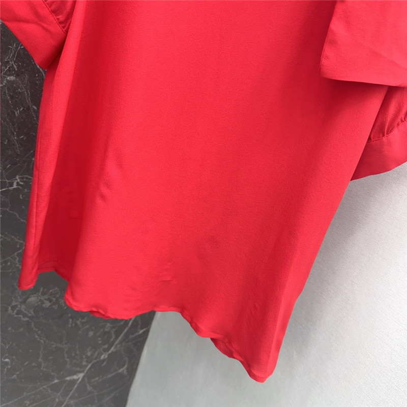Va1e*ntin0 silk short sleeve shirt replicas clothes
