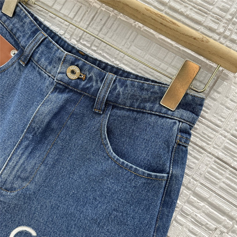 L0ew* vintage denim shorts replicas clothes