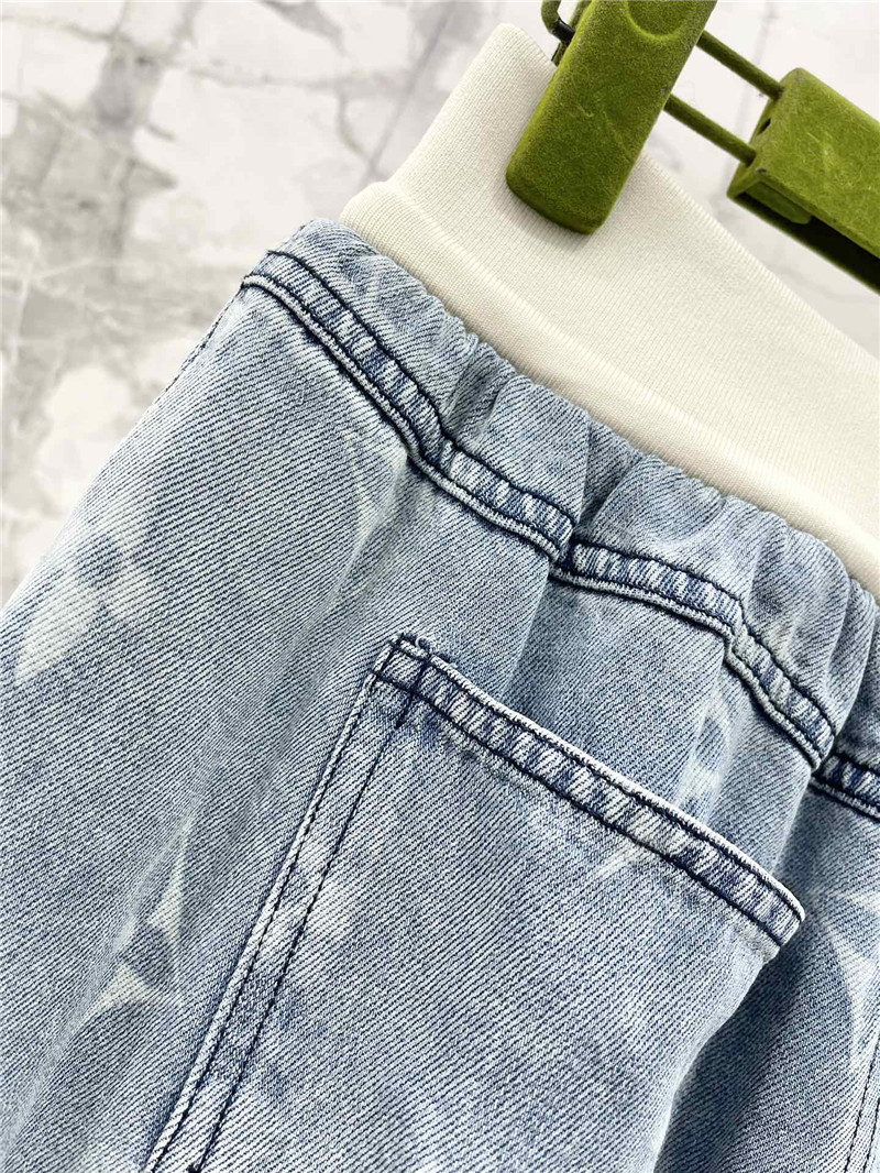 l0vis Vvtt0n lv straight floor-length tencel jeans replica clothes