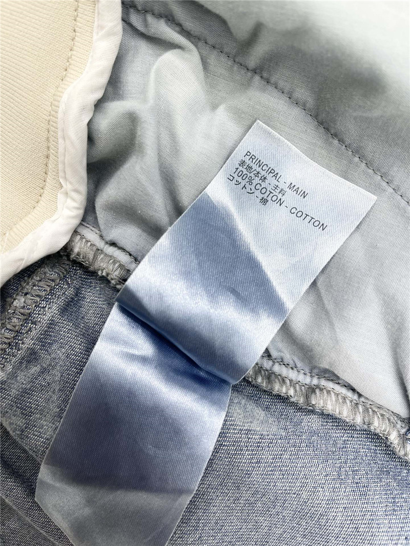 l0vis Vvtt0n lv straight floor-length tencel jeans replica clothes