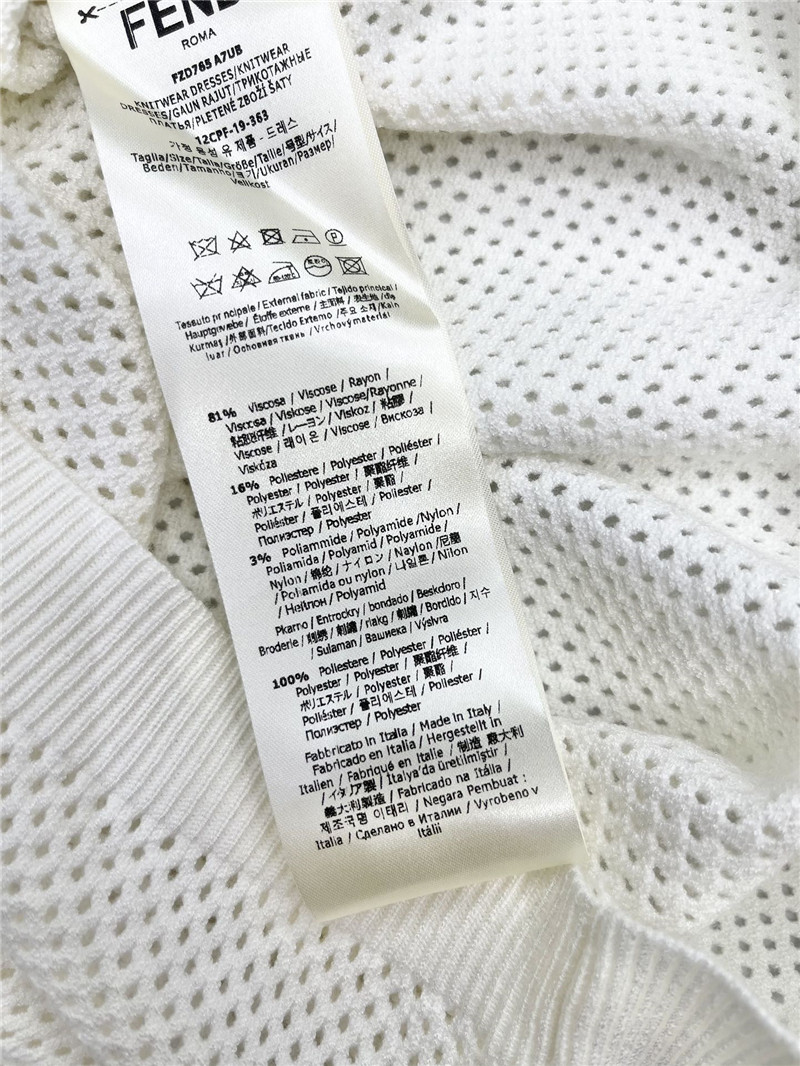 F**di hollow jacquard vest replica clothing sites