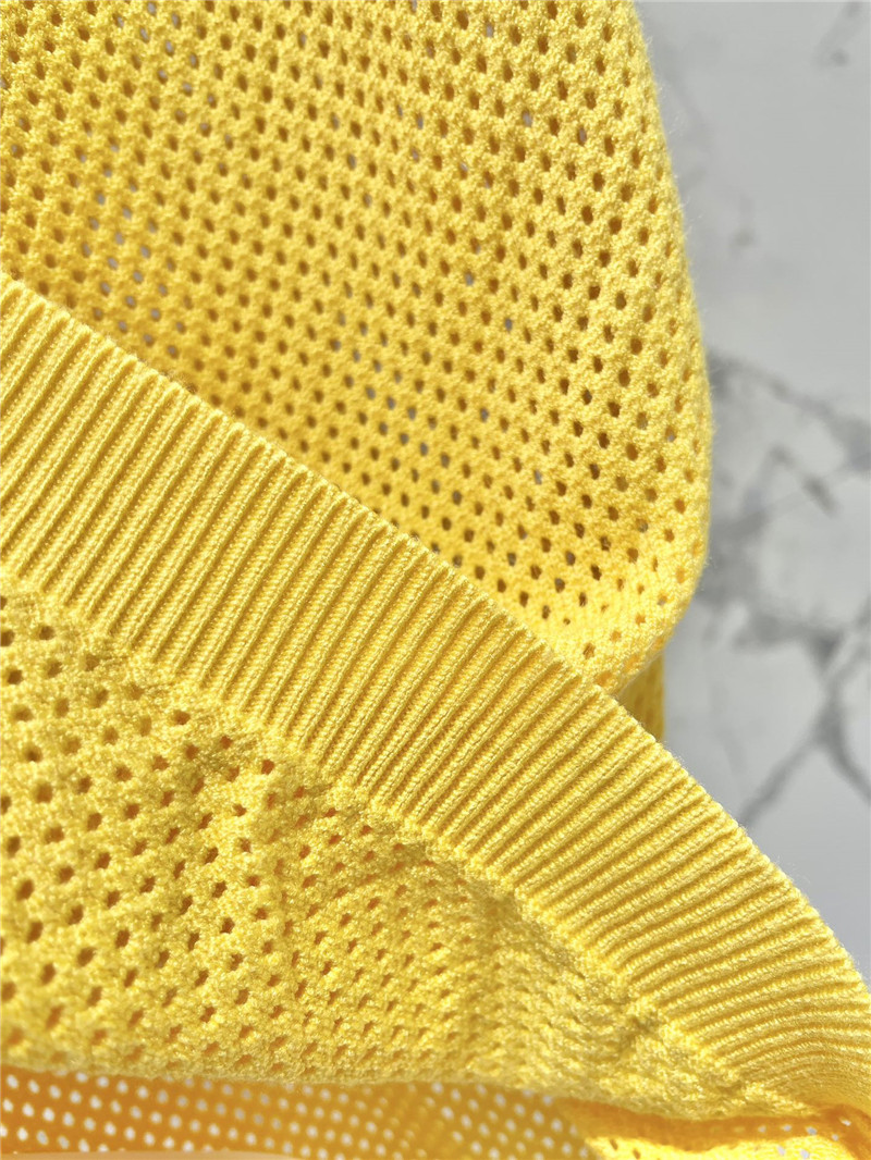 F**di hollow jacquard vest replica clothing sites