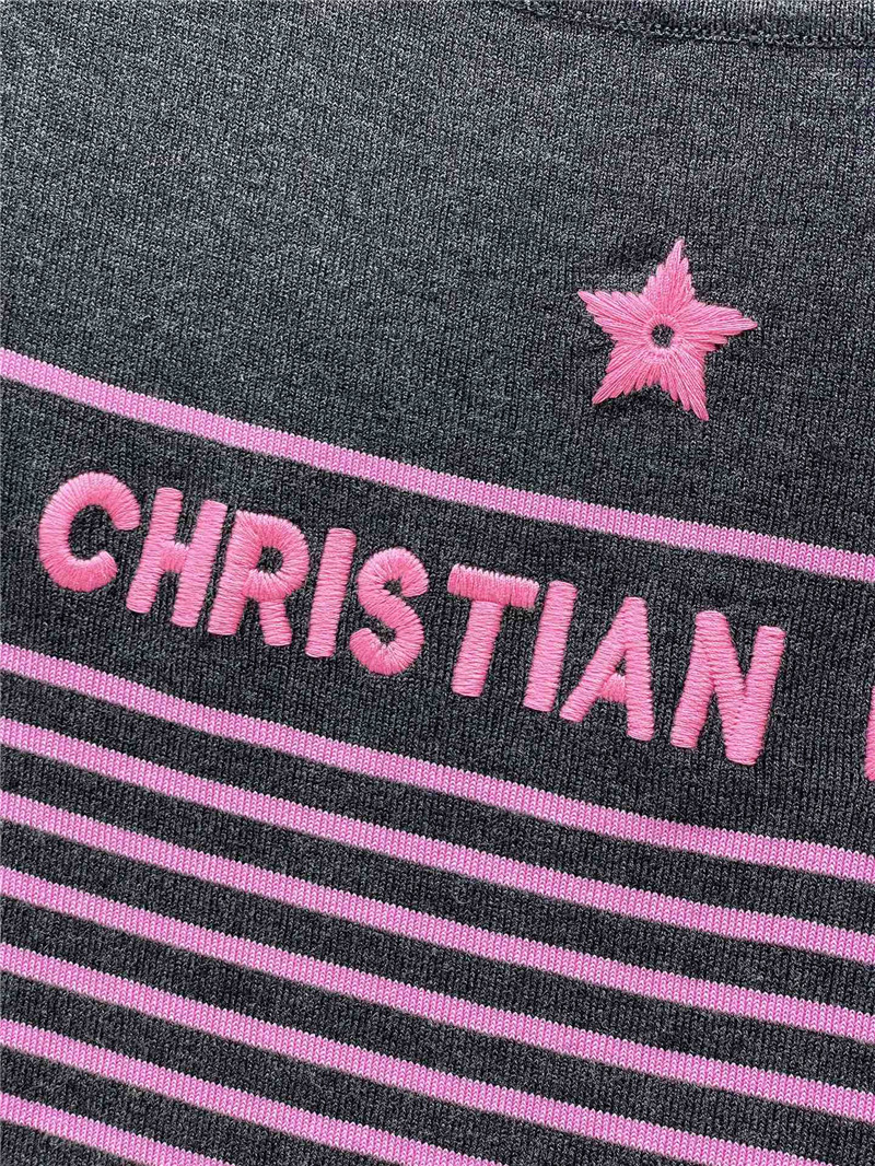 D10r striped knitted short sleeve replica clothing sites