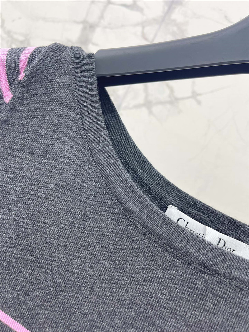 D10r striped knitted short sleeve replica clothing sites