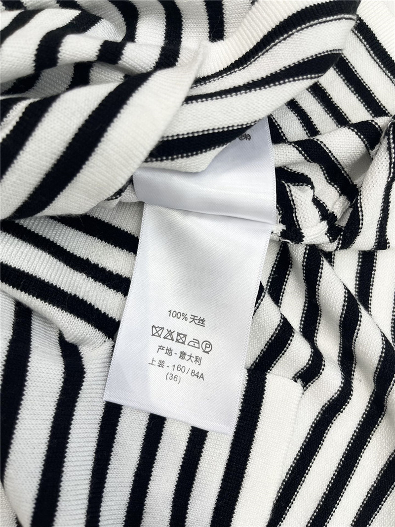 D10r striped knitted short sleeve replica clothing sites