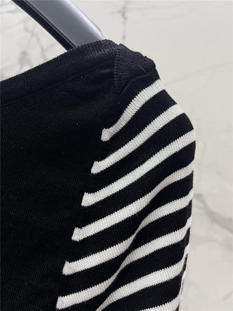 D10r striped knitted short sleeve replica clothing sites