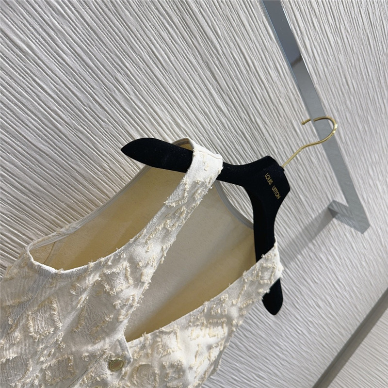 l0vis Vvtt0n lv denim short vest replica clothes