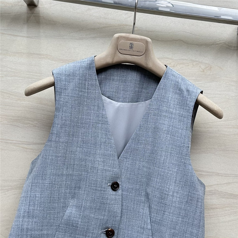 BC classic three-button vest replica d&g clothing