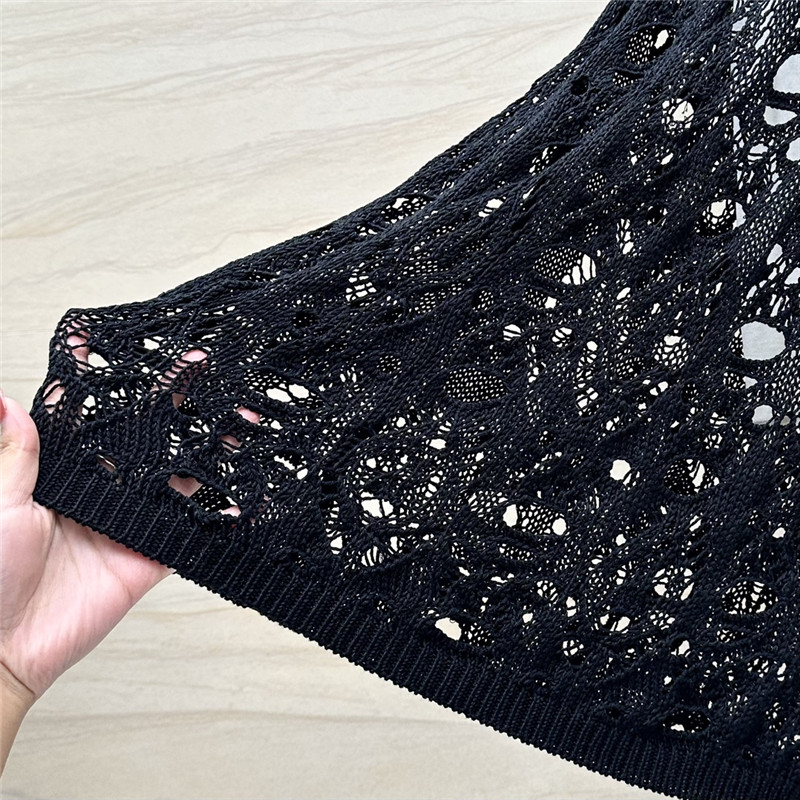 Ch**el hollow knit dress replica d&g clothing