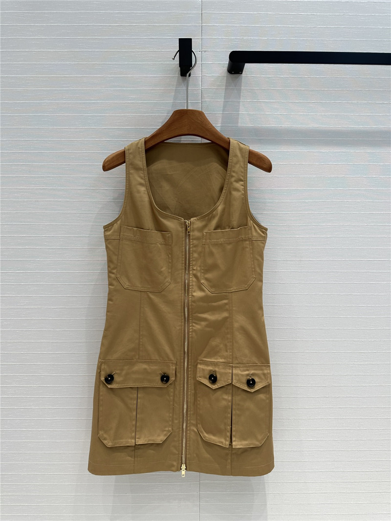 Chloé cargo pocket vest dress replica designer clothing websites