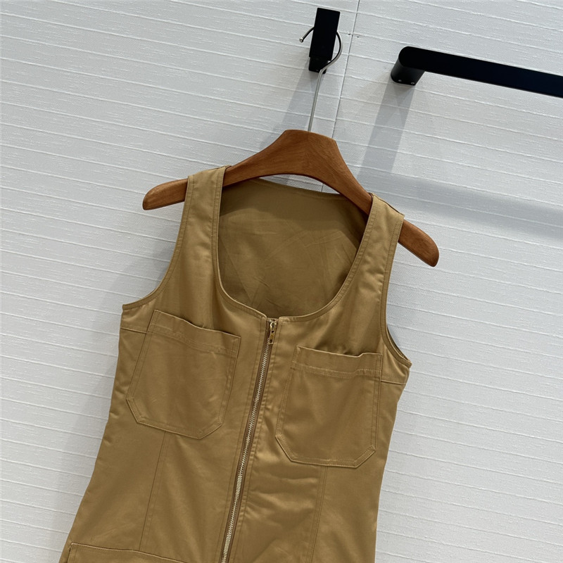 Chloé cargo pocket vest dress replica designer clothing websites