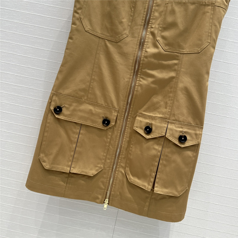 Chloé cargo pocket vest dress replica designer clothing websites