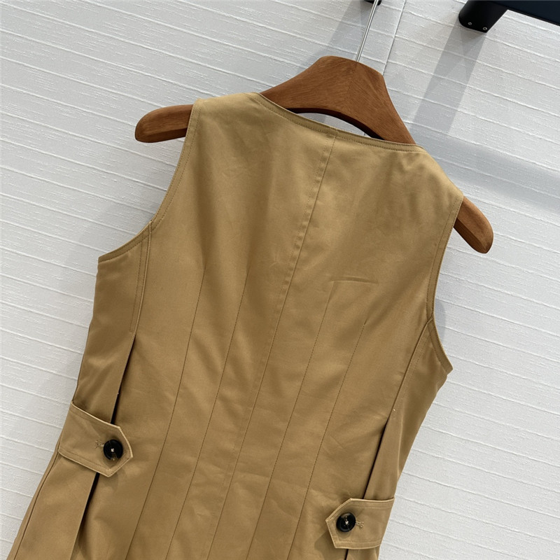 Chloé cargo pocket vest dress replica designer clothing websites