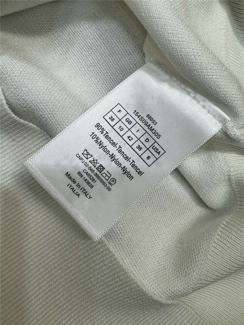 D10r embroidered five-pointed star knitted vest replicas clothes